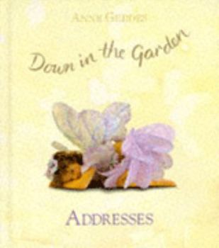 Hardcover Down in the Garden - Addresses Book