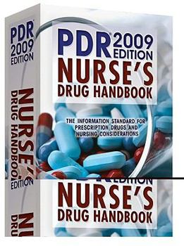 Paperback 2009 PDR Nurse's Drug Handbook Book