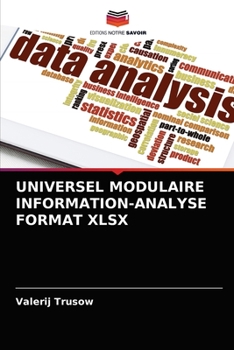 Paperback Universel Modulaire Information-Analyse Format Xlsx [French] Book
