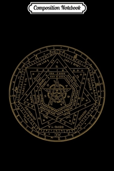Composition Notebook: Sigillum Dei Aemeth Enochian Magic Sigil of Ameth John Dee  Journal/Notebook Blank Lined Ruled 6x9 100 Pages