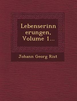 Paperback Lebenserinnerungen, Volume 1... [German] Book