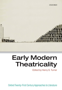 Paperback Early Modern Theatricality Book