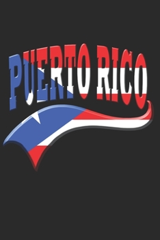 PUERTO RICO NOTEBOOK: Puerto Rico Notebook | college book | diary | journal | booklet | memo | composition book | 120 sheets - Dot Grid paper 6x9 inch