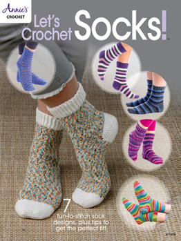 Paperback Let's Crochet Socks! Book