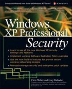 Paperback Windows XP Professional Security Book