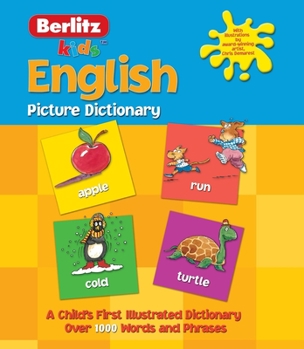 Paperback English Picture Dictionary Book
