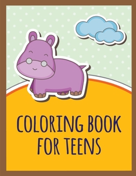 coloring book for teens: An Adorable Coloring Christmas Book with Cute Animals, Playful Kids, Best for Children (Baby Animals)