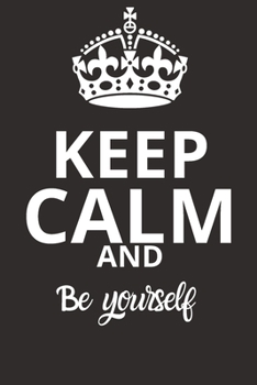 Paperback Be yourself NOTEBOOK: "Journal and Notebook - Composition Size (6x9) With Lined and Blank Pages, Perfect for Journal, Doodling.." Book