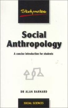 Paperback Social Anthropology: A Concise Introduction for Students Book