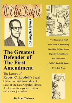 Paperback The Greatest Defender Of The First Amendment Book