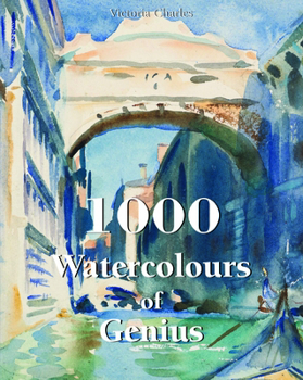 Hardcover 1000 Watercolours of Genius Book