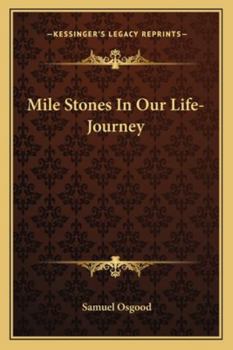 Paperback Mile Stones In Our Life-Journey Book