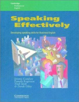 Paperback Speaking Effectively: Developing Speaking Skills for Business English Book