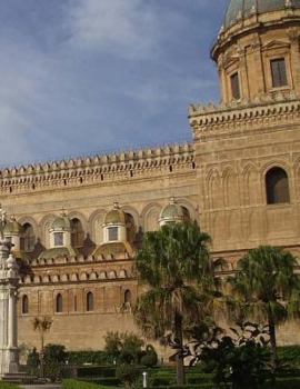 Paperback Palermo Italy Notebook Large Size 8.5 x 11 Ruled 150 Pages Softcover Book