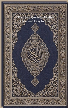 Hardcover The Holy Quran in English: Clear and Easy to Read Book