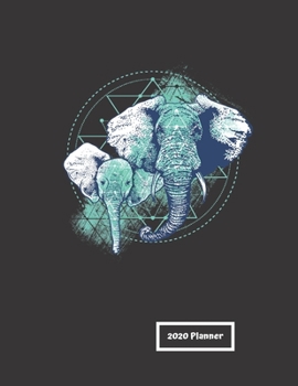 2020 Planner: Elephant Gift Organizer | Calendar | Planner