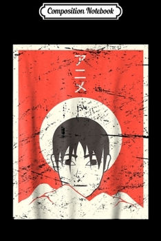 Paperback Composition Notebook: Vintage Japanese Manga + Anime Journal/Notebook Blank Lined Ruled 6x9 100 Pages Book