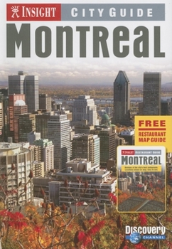 Paperback Insight City Guide Montreal [With Restaurant Map Guide] Book