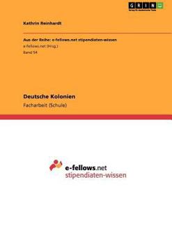 Paperback Deutsche Kolonien [German] Book