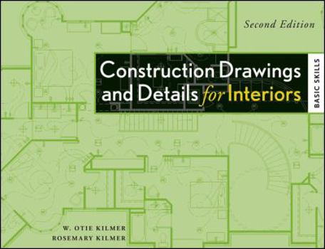 Paperback Construction Drawings and Details for Interiors: Basic Skills Book