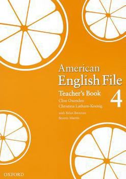 Paperback American English File 4 Teacher's Book