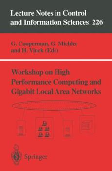 Paperback Workshop on High Performance Computing and Gigabit Local Area Networks Book
