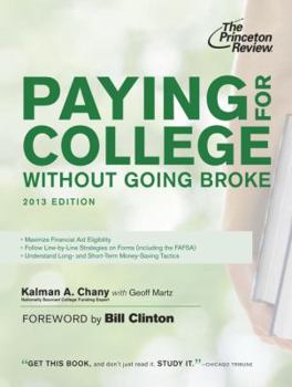 Paperback Paying for College Without Going Broke Book