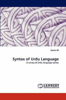 Paperback Syntax of Urdu Language Book