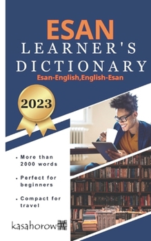 Paperback Esan Learner's Dictionary Book