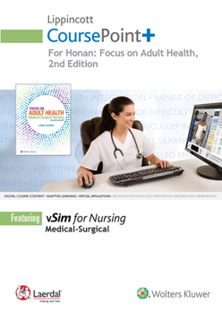 Misc. Supplies Lippincott Coursepoint for Honan's Focus on Adult Health: Medical-Surgical Nursing Book