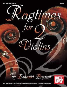 Paperback Ragtimes for 2 Violins Book