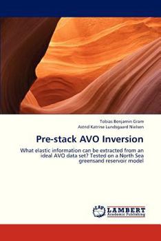 Paperback Pre-Stack Avo Inversion Book