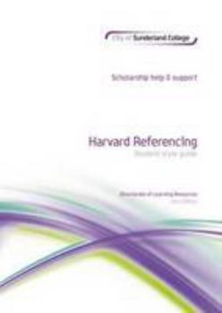 Paperback Harvard Referencing: Student Style Guide Book
