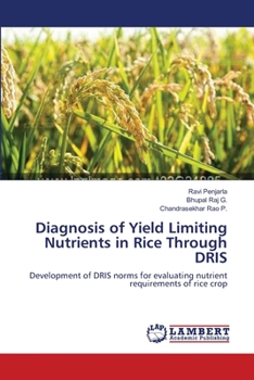 Paperback Diagnosis of Yield Limiting Nutrients in Rice Through DRIS Book