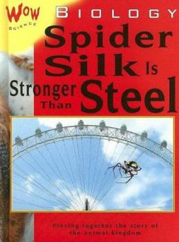 Library Binding Biology: Spider Silk Is Stronger Than Steel Book