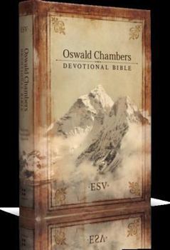 Hardcover Oswald Chambers Devotional Bible-ESV Book
