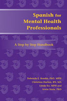 Paperback Spanish for Mental Health Professionals: A Step by Step Handbook [With CDROM] Book