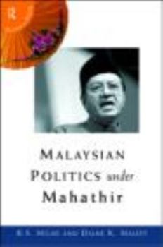 Paperback Malaysian Politics Under Mahathir Book