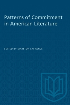 Paperback Patterns of Commitment in American Literature Book