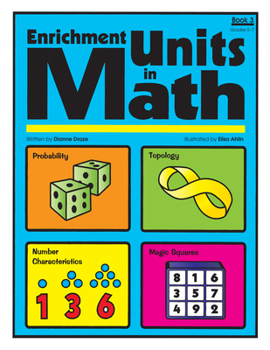 Paperback Enrichment Units in Math Book 3 Book