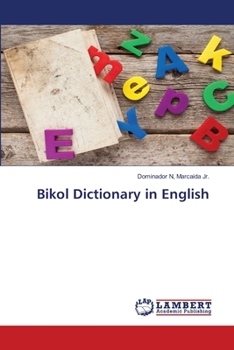 Paperback Bikol Dictionary in English Book