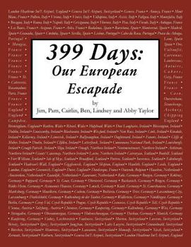 Paperback 399 Days: Our European Escapade Book