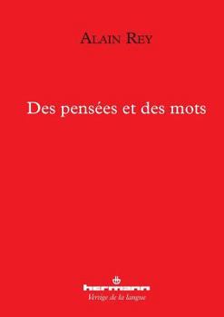 Paperback Des pensées et des mots [French] Book