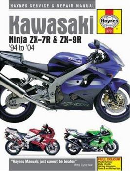 Hardcover Kawasaki Ninja Zx-7r & Zx-9r '94 to '04 Book