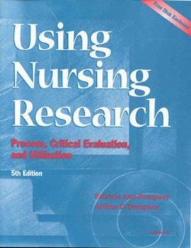 Paperback Using Nursing Research: Process, Critical Evaluation and Utilization [With Disk] Book