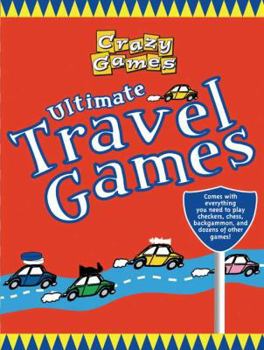 Spiral-bound Ultimate Travel Games [With Dice and Playing Pieces and Gameboard] Book