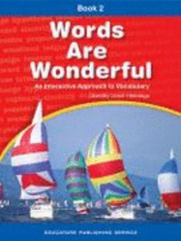 Paperback Words Are Wonderful Student 2 Grd 4 Book
