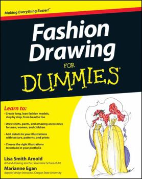Paperback Fashion Drawing For Dummies Book