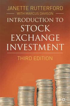 Paperback Introduction to Stock Exchange Investment Book