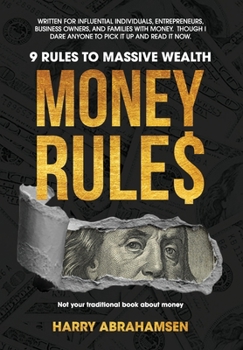 Hardcover Money Rules: 9 Rules to Massive Wealth Book